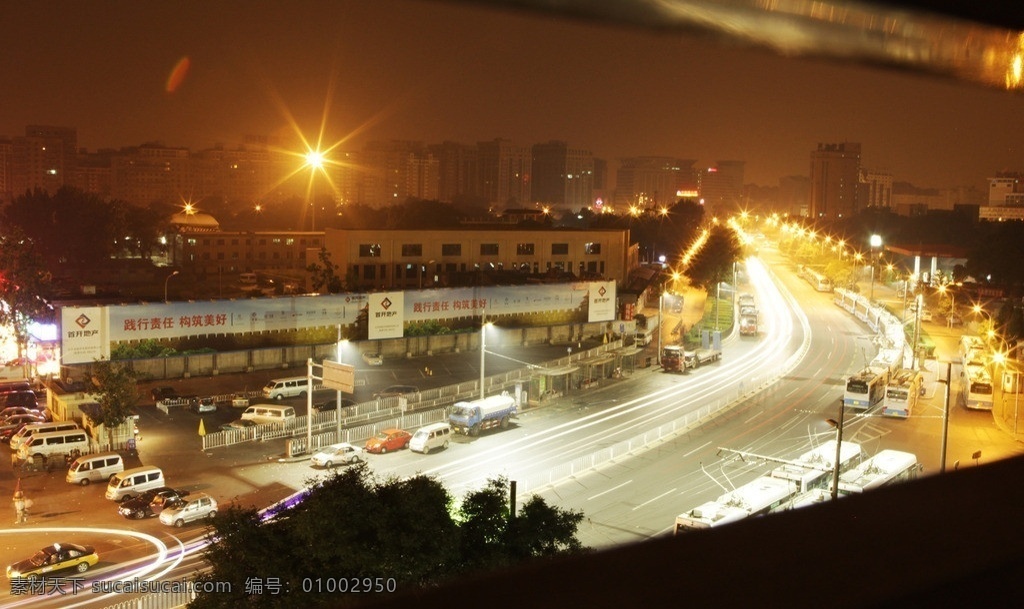 北京街道 夜景 街道夜景 黑夜街道 灯火 国内旅游 旅游摄影