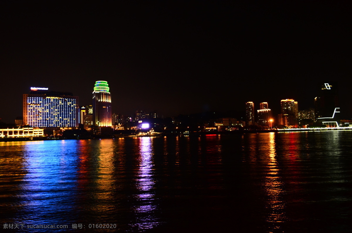 鼓浪屿 厦门 夜景 厦门夜景 夜色下的海 海湾 旅游摄影 国内旅游 黑色