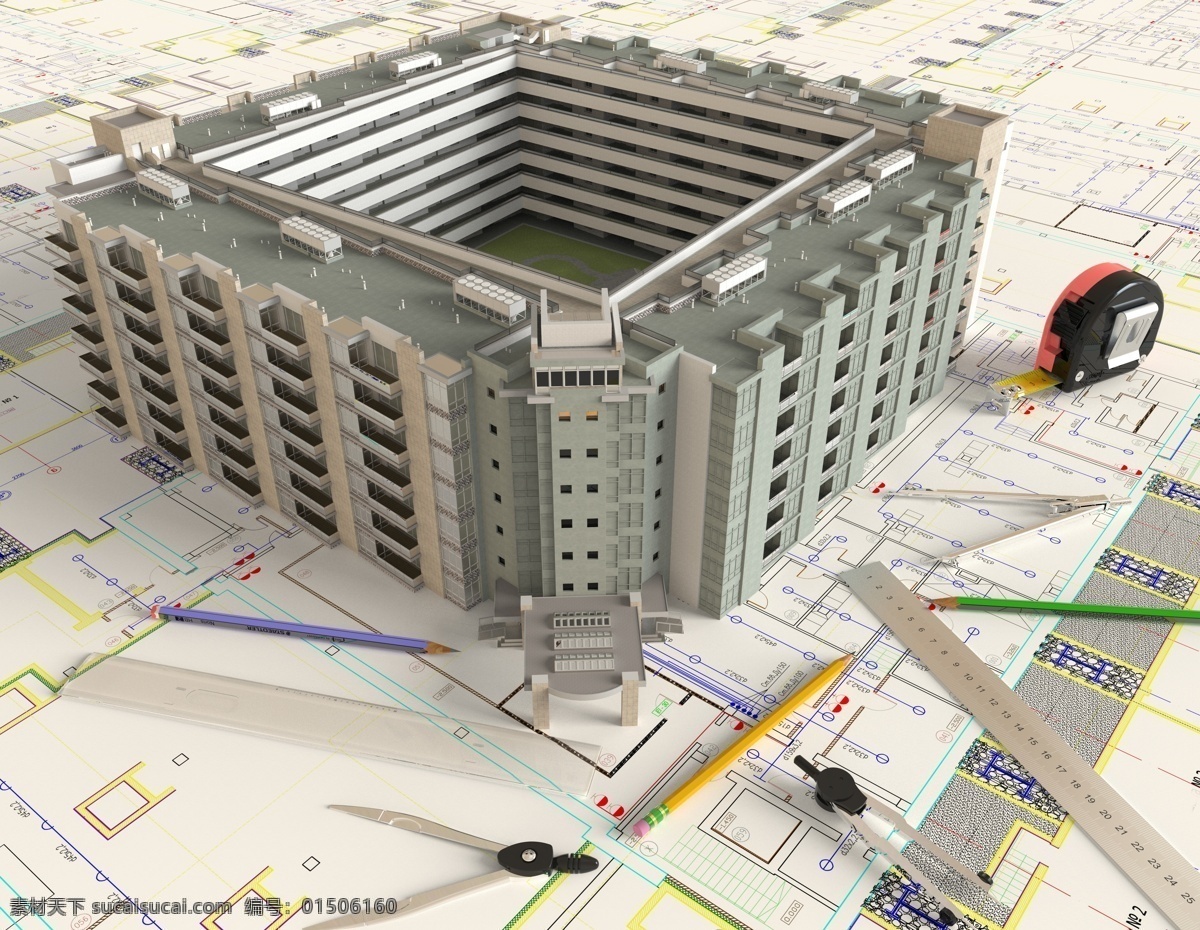 房地产素材 唯美 炫酷 商务 地产 房地产 3d 模型 建筑业 建筑设计 3d设计