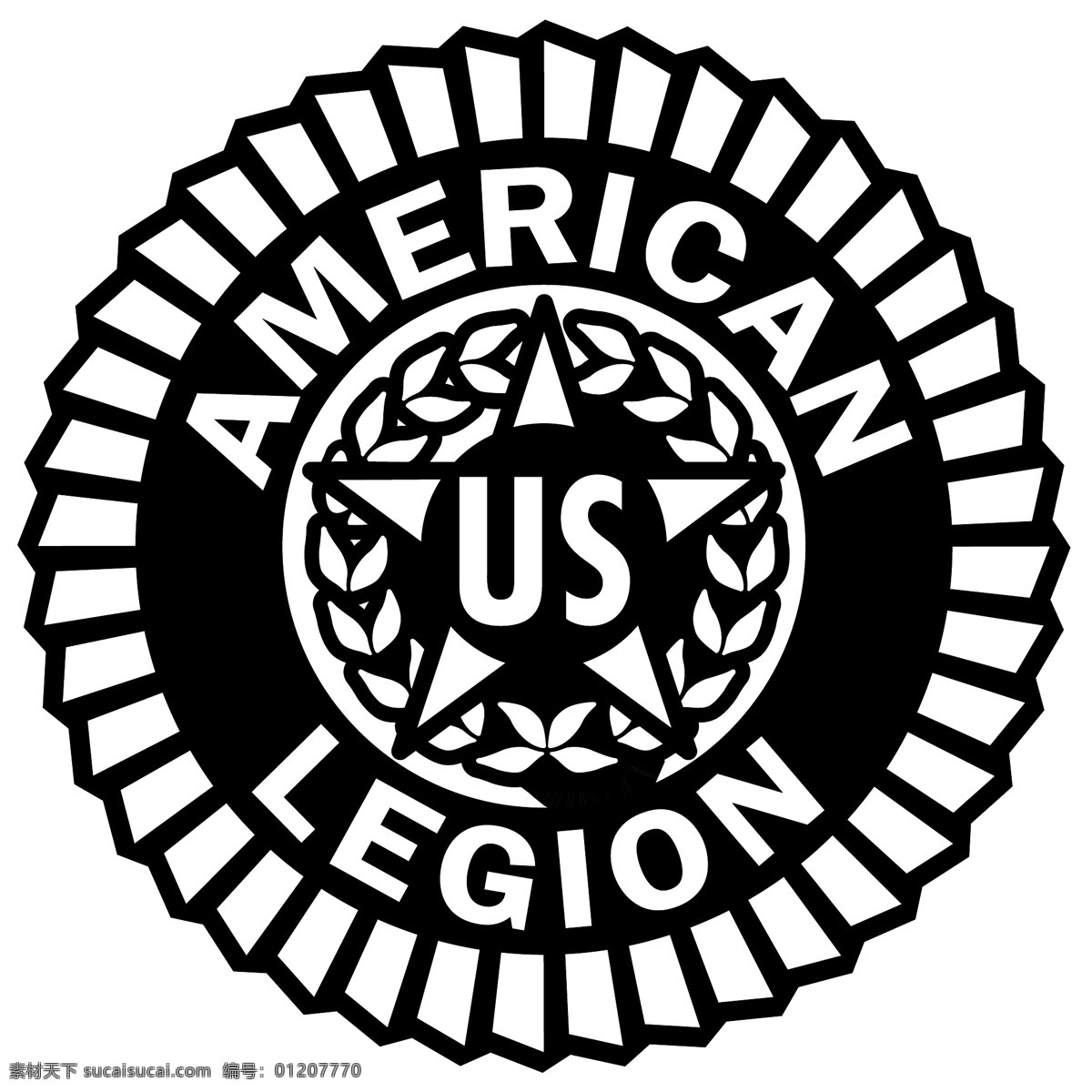 美国 退伍军人 协会 免费 军团 标志 标识 psd源文件 logo设计