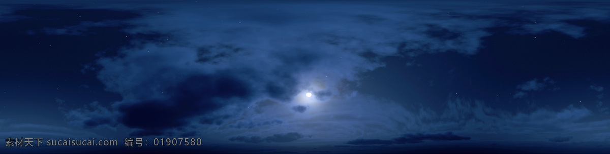 傍晚 月夜 月亮 乌云 天空 天空背景 背景 背景素材 自然景观 自然风景