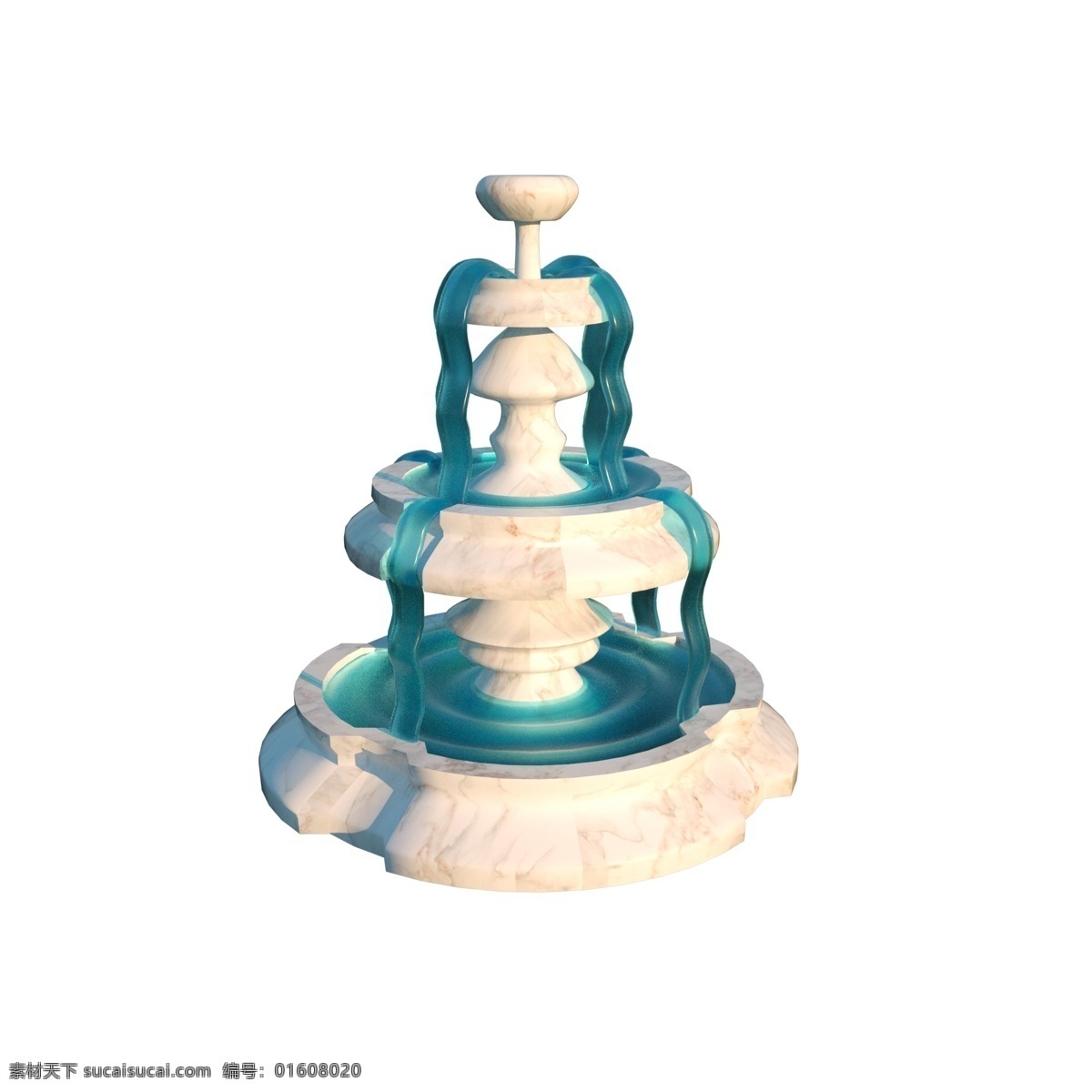 c4d 大理石 材质 喷泉 3d 模型 c4d喷泉 喷泉模型 3d喷泉模型 效果元素