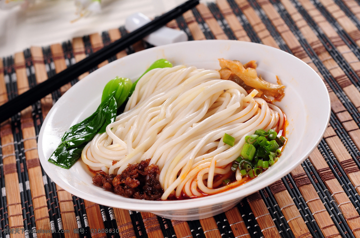 担担面 杂酱面 重庆小面 酸辣面 豌豆 面食 面条 重庆 小吃 杂酱 炸酱 传统美食 餐饮美食