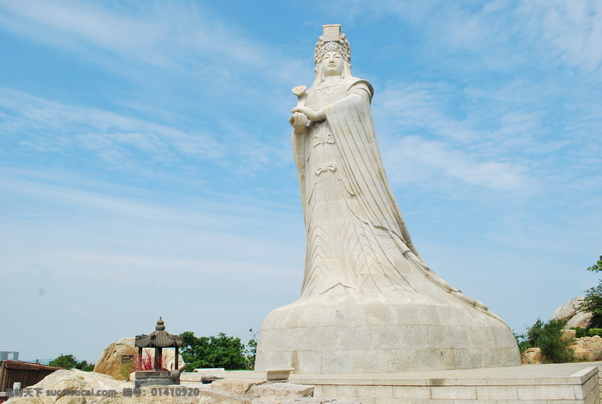 妈祖 带 底座 摄影图库 文化艺术 宗教信仰 妈祖像带底座 湄洲岛 海上女神 海神 妈祖像全部