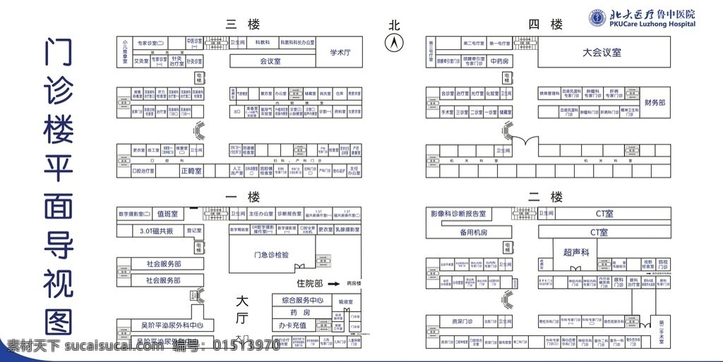 北大 医疗 鲁中 医院 导 视图 北大医疗 导视图 鲁中医院 平面图 科室分布 展板 宣传栏 展板模板