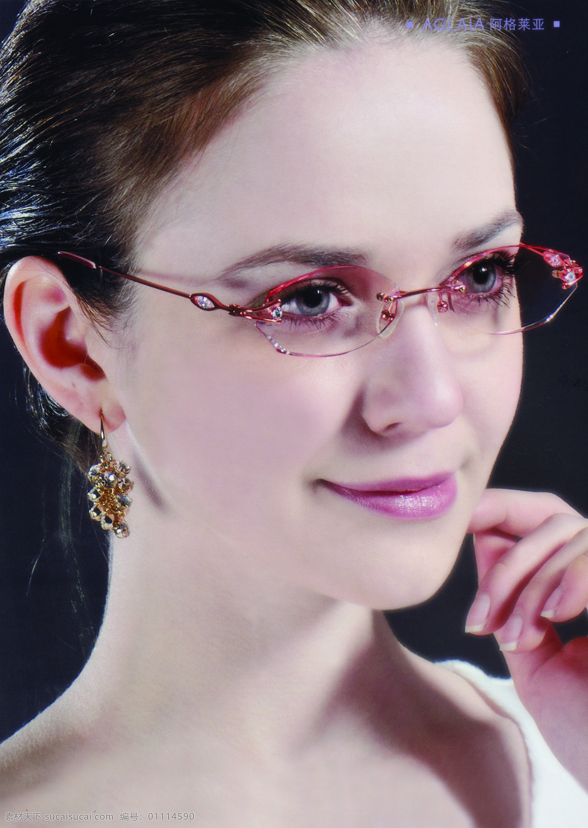 眼镜 广告 女人 眼镜广告 阿格莱亚 淘宝素材 其他淘宝素材