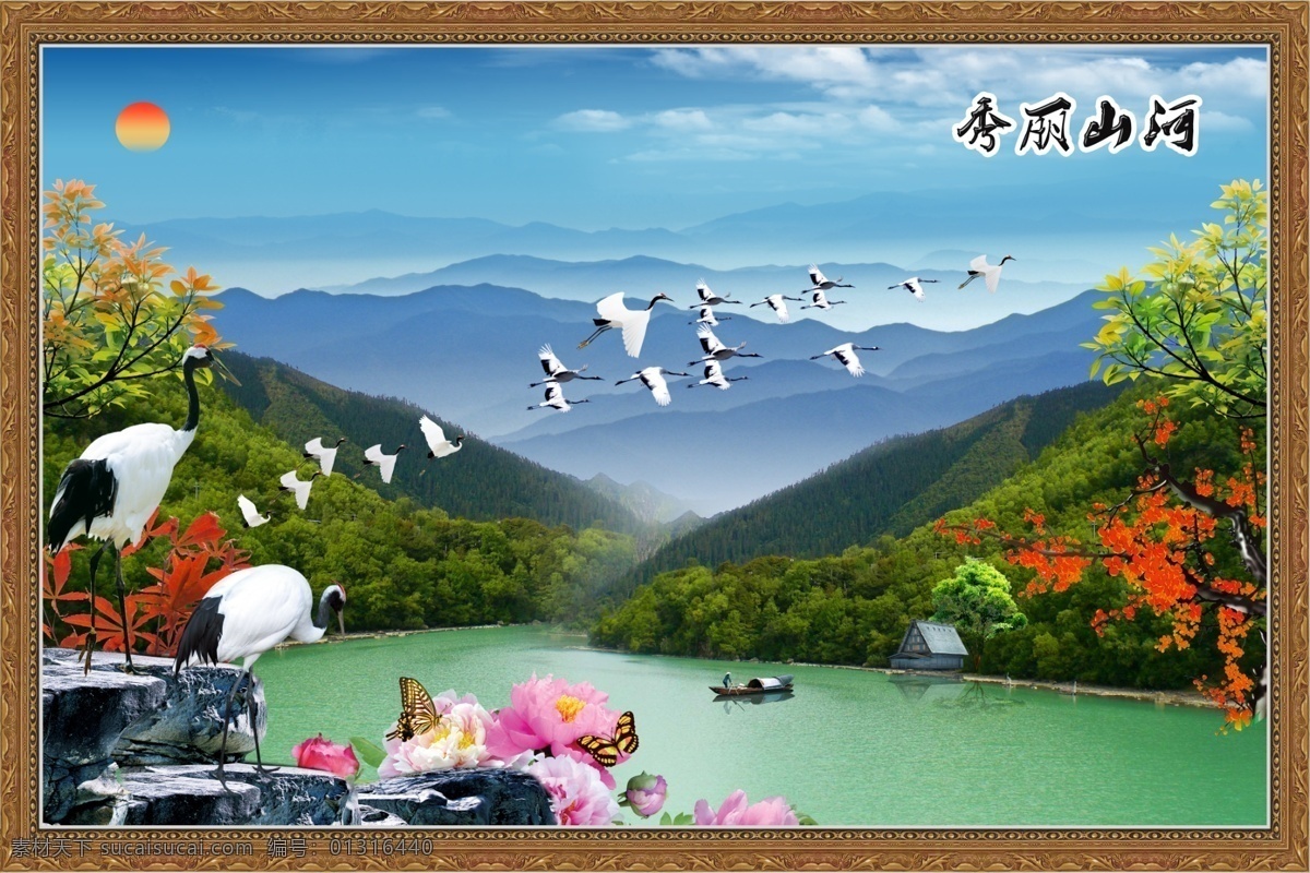 分层 psd风景 白鹭 壁画 大厅画 飞鸟 风景 风景画 风水画 挂画 山水风景 秀丽 山河 模板下载 秀丽山河 美好河山 山水画 渔船 仙鹤 蓝天白云 山水 自然风景 中堂画 客厅画 有框画 家居装饰画 室内装饰画 室内装饰 休闲场所装饰 山水挂画 山水壁挂 墙画 年画 河面 水面 湖光山色 细水长流 美丽风景 靓丽风景 山清水秀 绿水青山 青山绿水 家居装饰素材 山水风景画