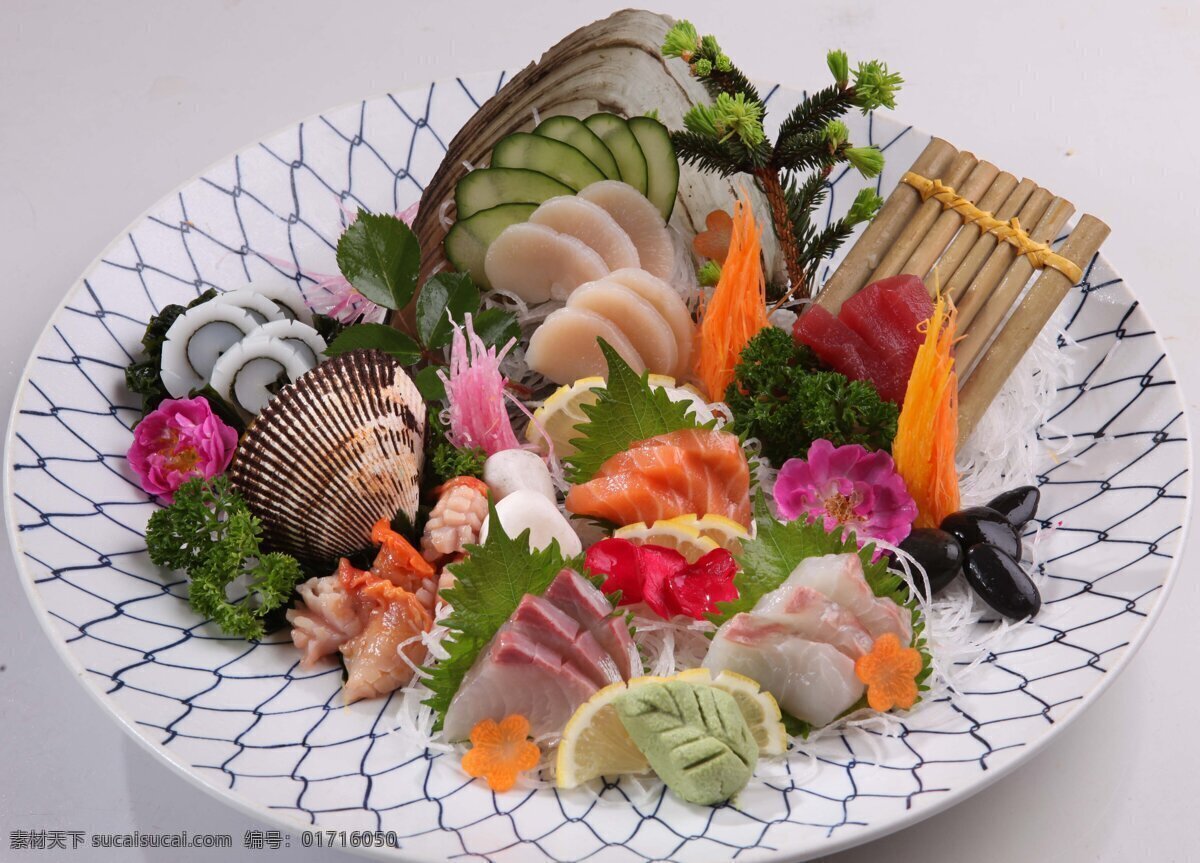 刺身 海鲜刺身 生鱼片 料理 日本料理 美食 美味 传统美食 餐饮美食