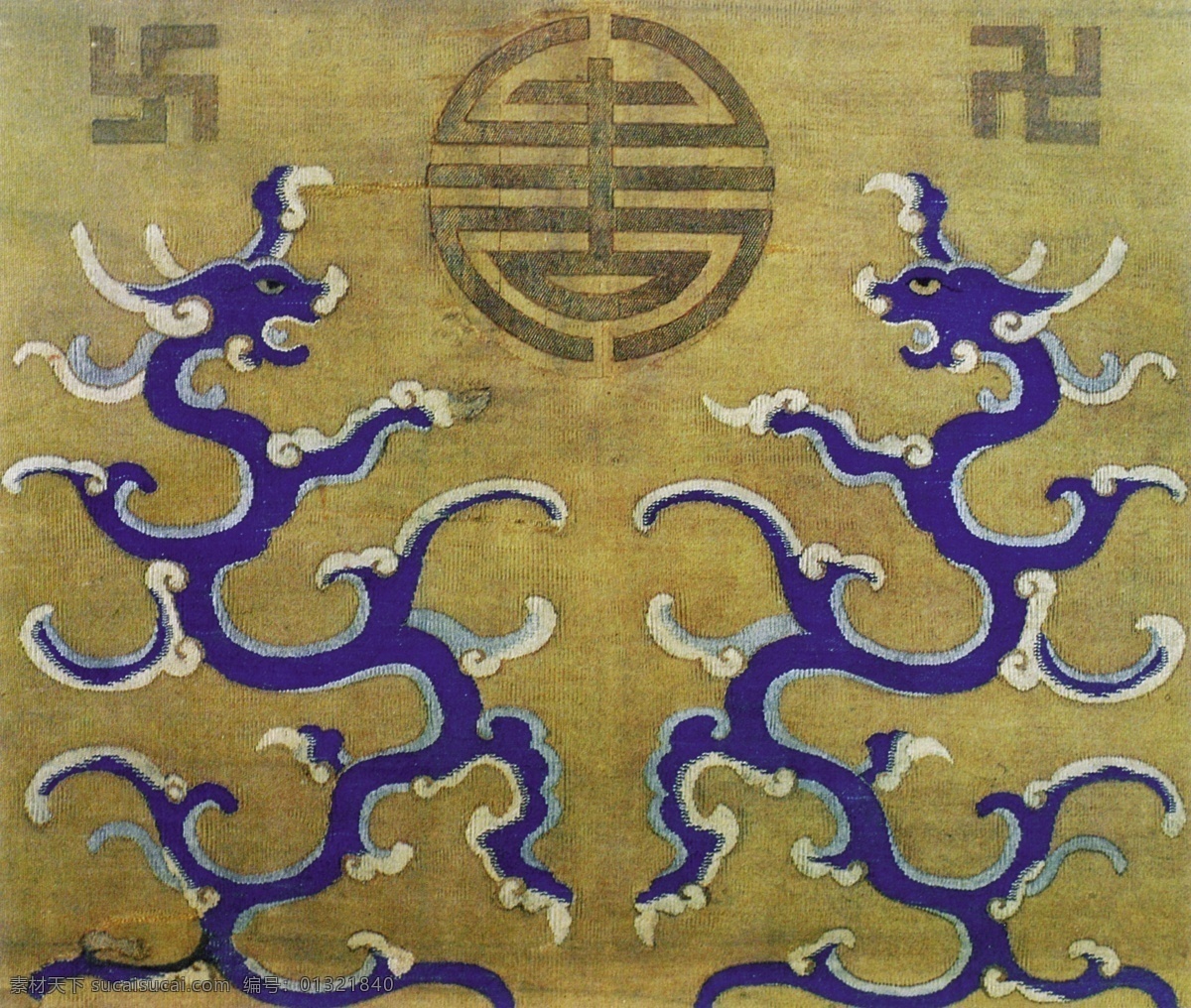 龙免费下载 分层 源文件 古画图片 古龙 龙 龙凤呈祥 民间艺术 双龙 中国 传统 元素 整合 中华刺绣 文化艺术