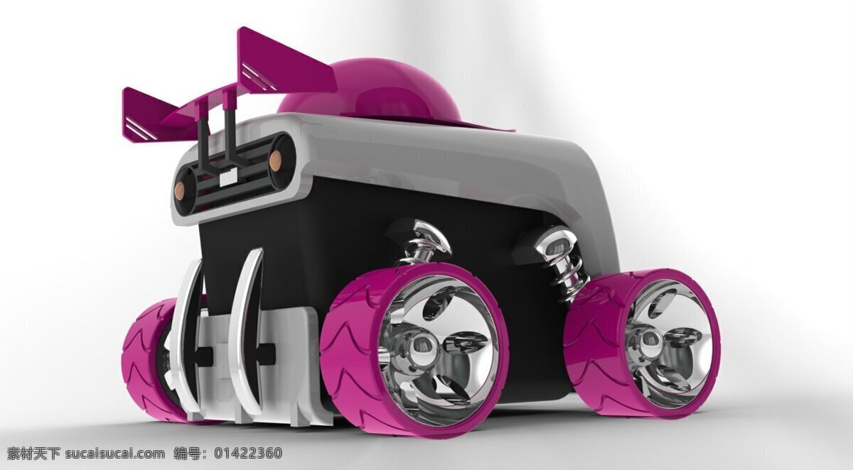 可爱 玩具车 汽车 3d模型素材 其他3d模型