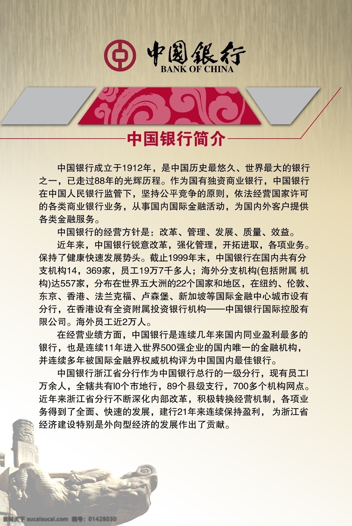 中国银行 中国银行简介 简介 版面 制度 中国风 古典 银行制度 银行版面 企业文化 企业制度 制度版面 展板模板 白色