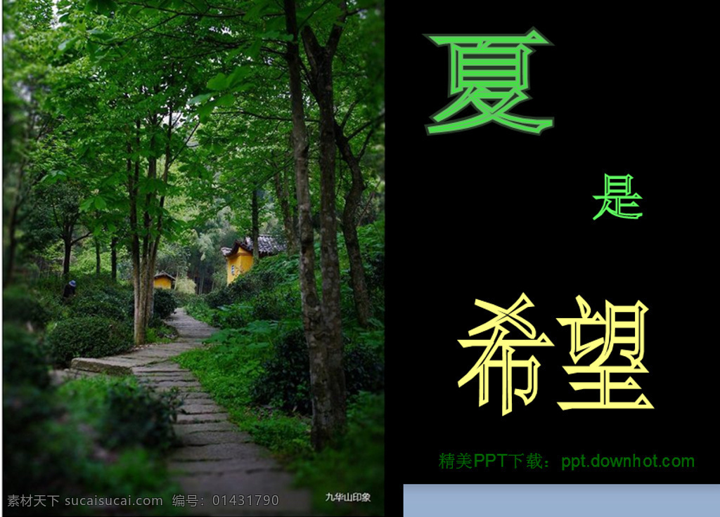 九华山 旅游风景 图 模板 自然风景