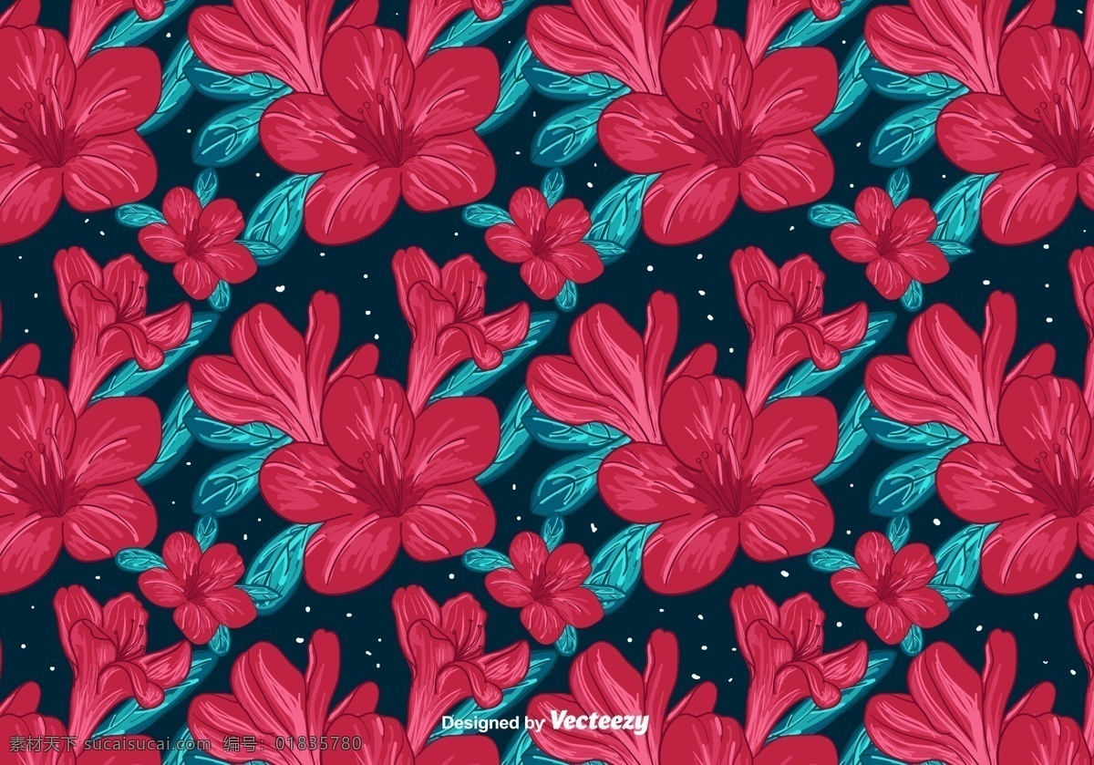 红 热带 鲜花 背景 模式 载体 自由 夏天开花 壁纸 植物 红色 花朵 叶 花 织物 草裙舞 花的背景