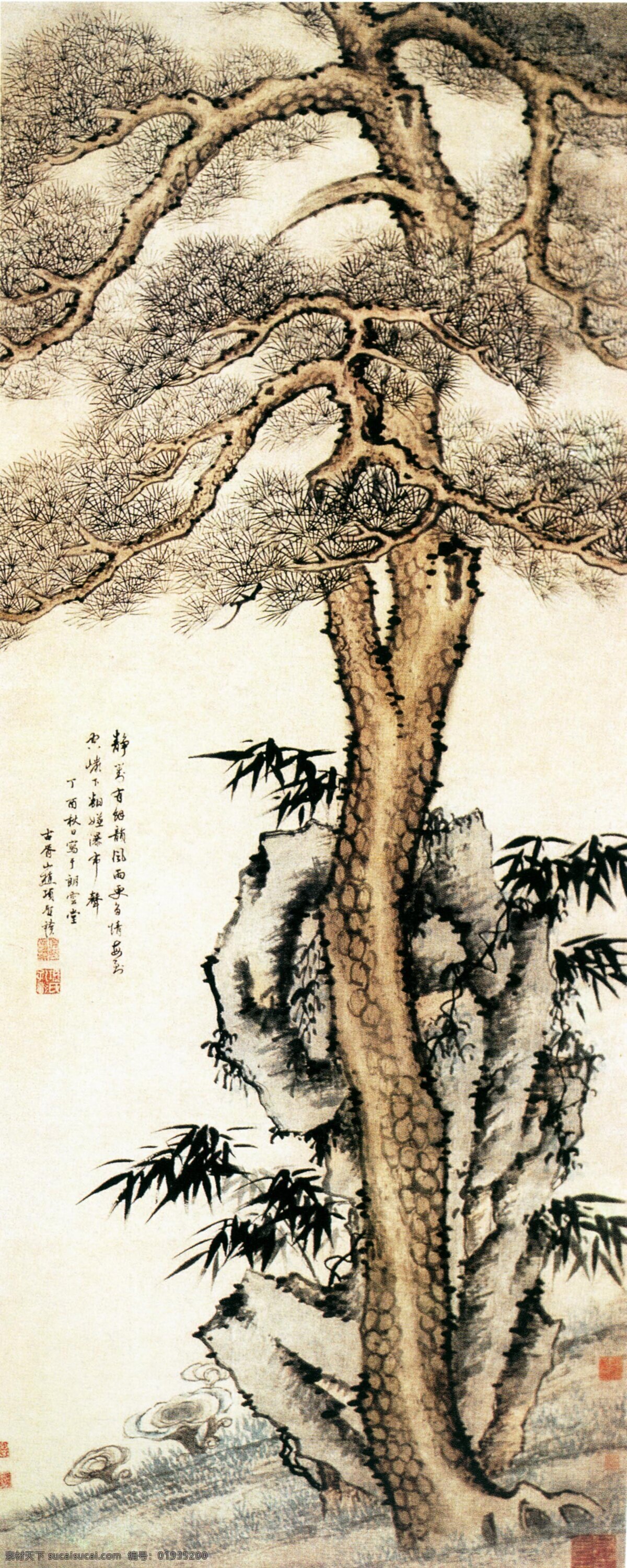 竹子免费下载 古典 古画 国画 绘画 水墨 中国画 竹子 中华传世国画 文化艺术