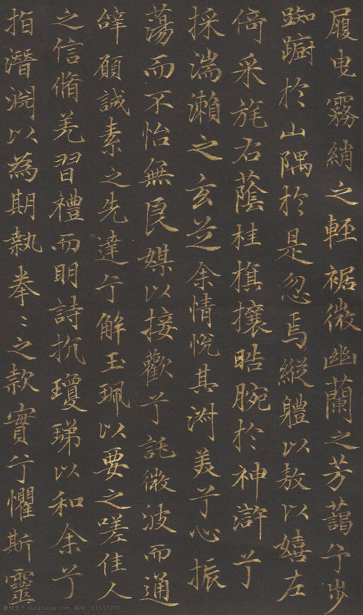 尹 俊杰 小楷 洛神赋 尹俊杰 楷书 赵孟頫 书法 绘画书法 文化艺术