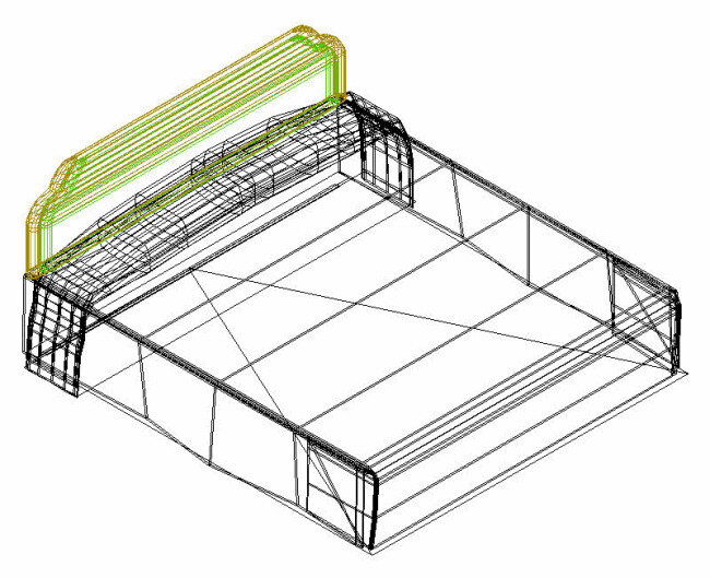 箱体 组合 双人床 3d cad 床 建筑 施工 室内 图纸 装饰 装修 cad素材 模型