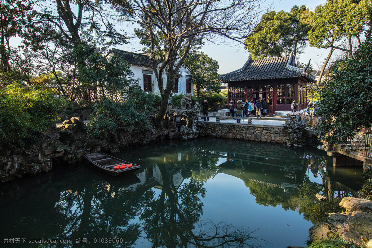 江苏 苏州 拙政园 风景