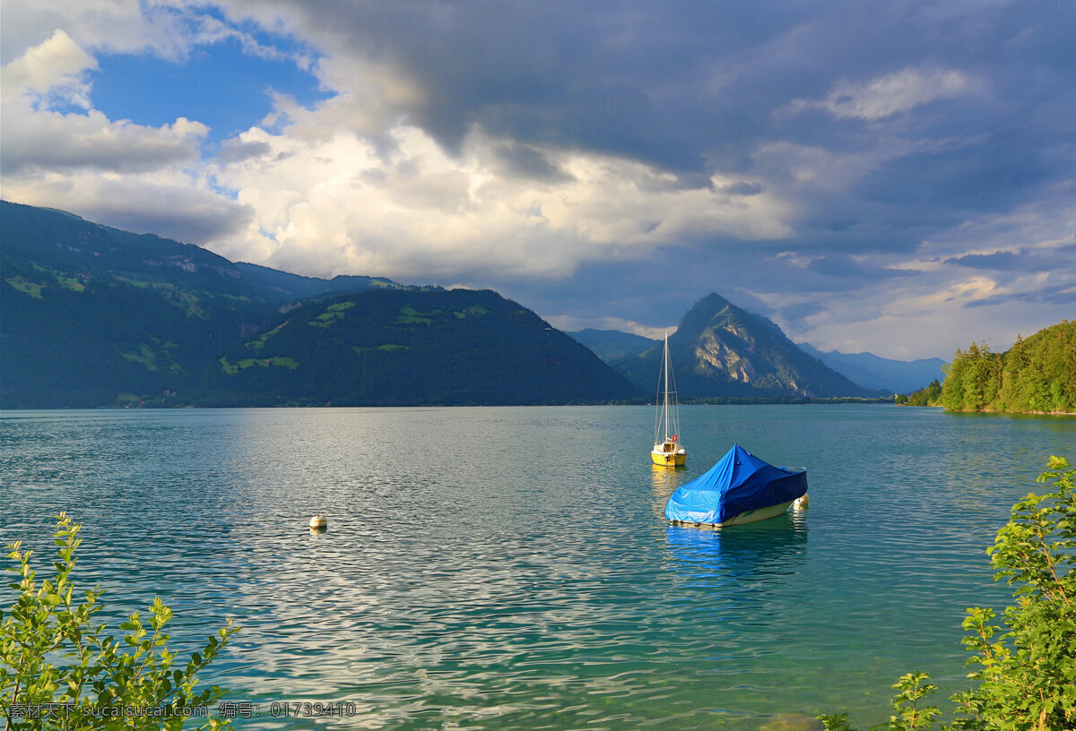 唯美 风景 风光 旅行 自然 瑞士 欧洲 图恩湖 湖 湖水 湖泊 山水 山水之间 旅游摄影 国外旅游