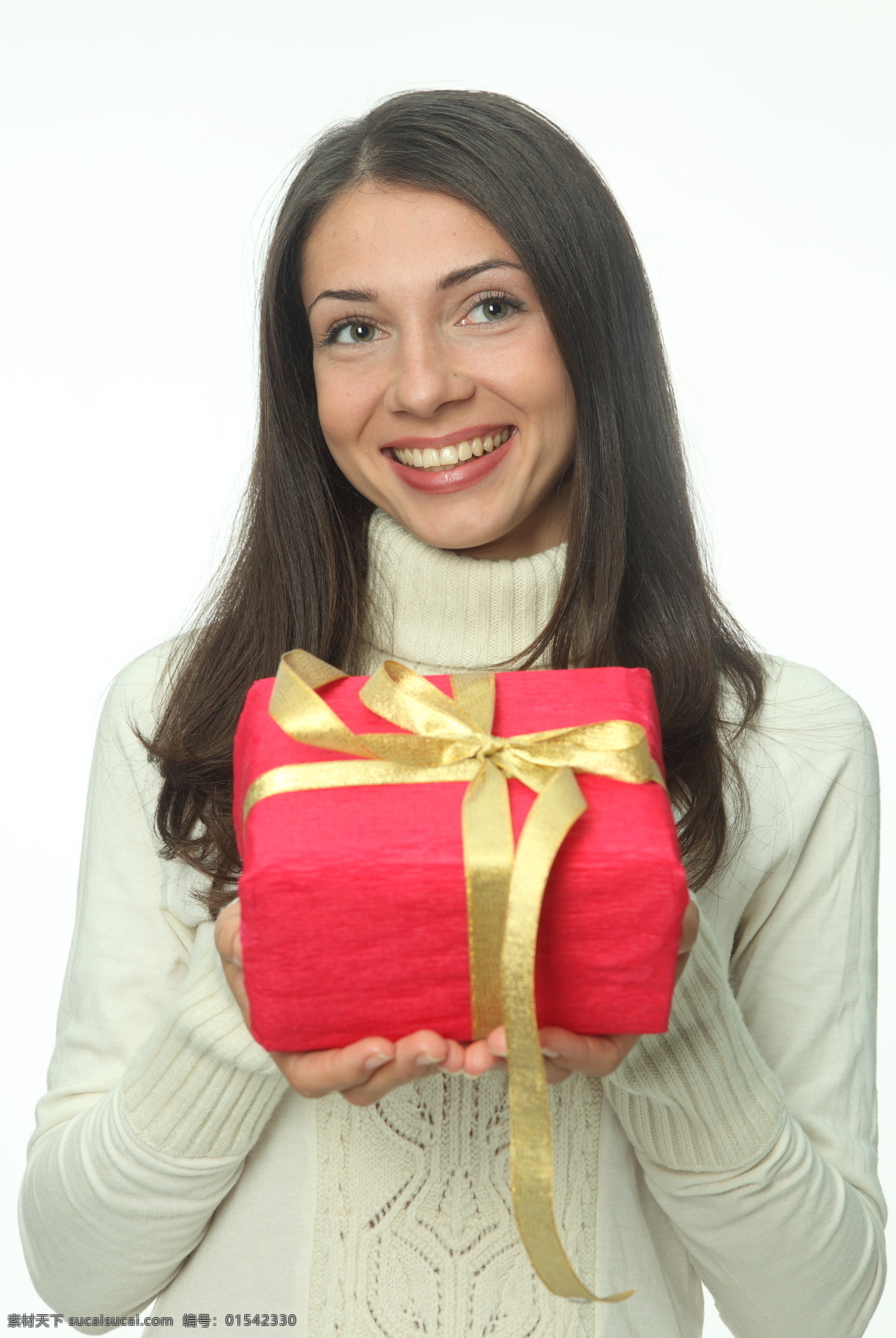 手 礼物 女孩 圣诞美女 圣诞人物 礼品 礼盒 圣诞礼物 节日 喜庆 美女图片 人物图片
