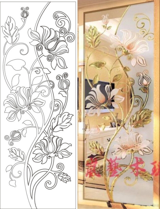欧式 花门 图 玄关 玻璃 屏风 背景墙 玻璃背景墙 彩雕 雕刻图 隔断 花 门图 欧式花 欧式图 艺术玻璃 矢量图 彩雕图 玻璃隔断 玻璃玄关 玻璃屏风 家居装饰素材