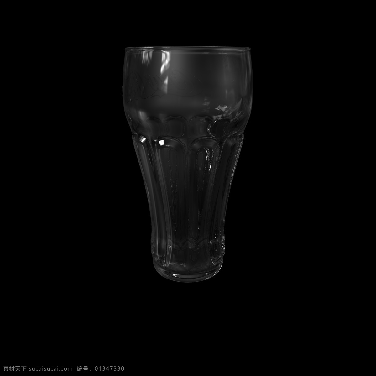 时尚 玻璃杯 创意 立体 插图 c4d 创意玻璃杯 透色玻璃杯 简洁杯子 立体杯子 现代风 杯具