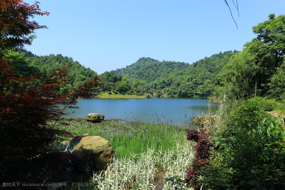 山清水秀 山水 田园 风光 江南 自然风景 长沙桃花岭 桃花岭公园 自然公园 自然山水 青山绿水 公园 风景 自然景观