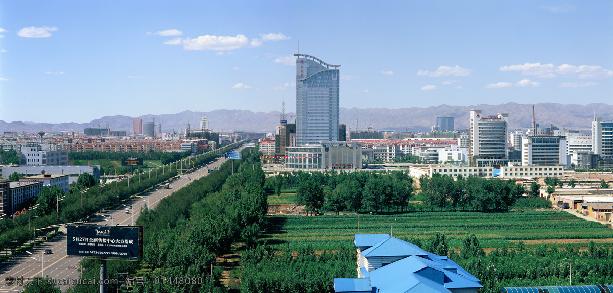 包头城市 背景 包头市容 稀土大厦 鹿城 包头市 内蒙古包头 包头城市背景 自然景观