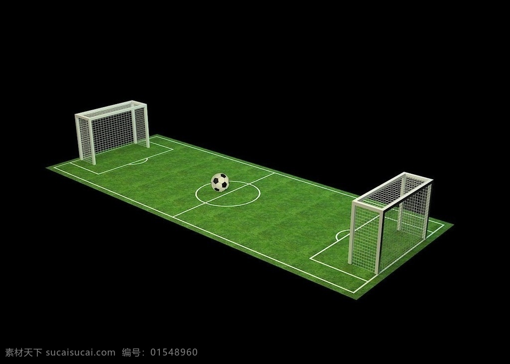 足球场模型 足球 场地 模板下载 足球场地 运动场 护网 防护网 足球场 3d模型 室外模型 3d设计模型 源文件 max 3d舞台设计 其他模型