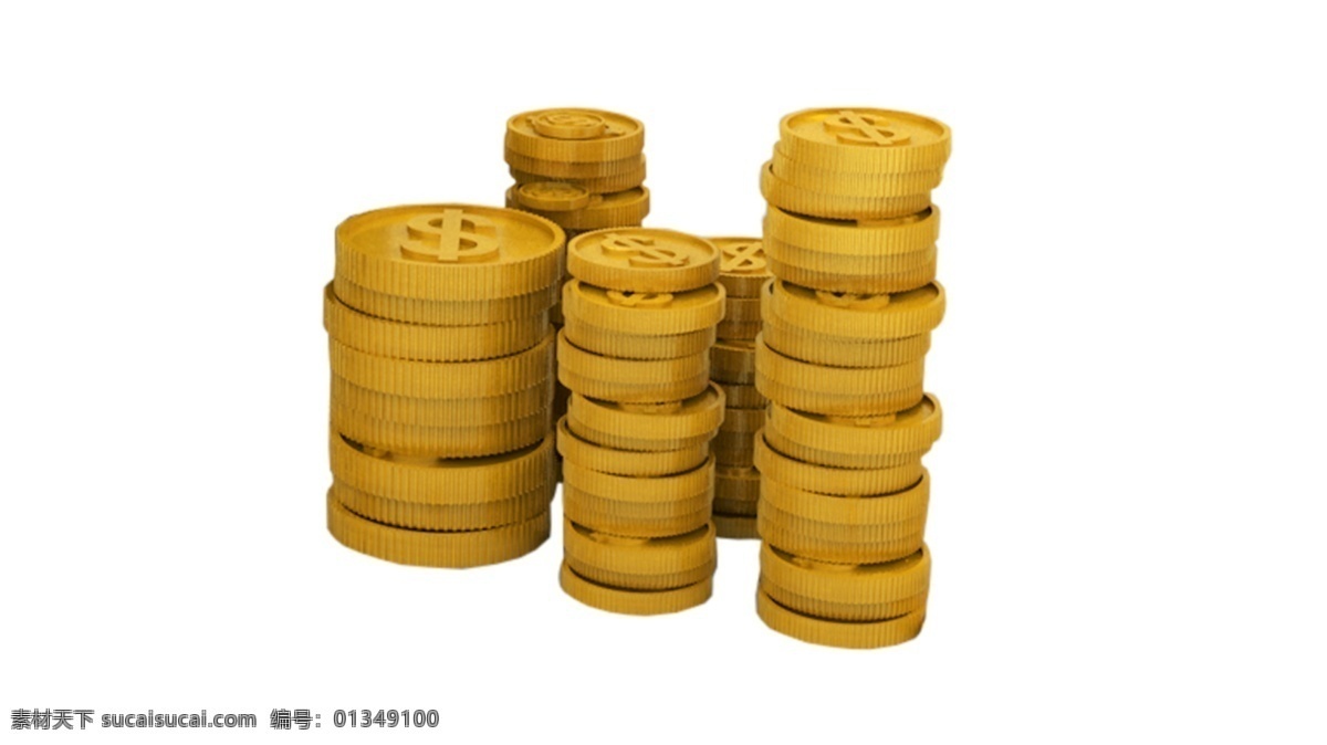 各种 面值 金币 各种面值 美元