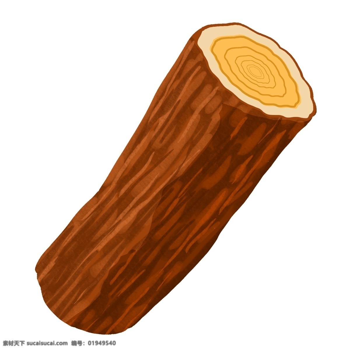 半截 木桩 木头 插图 木材 半截木桩 大户木 年轮 木桩年轮 木桩插画 一块木头木桩