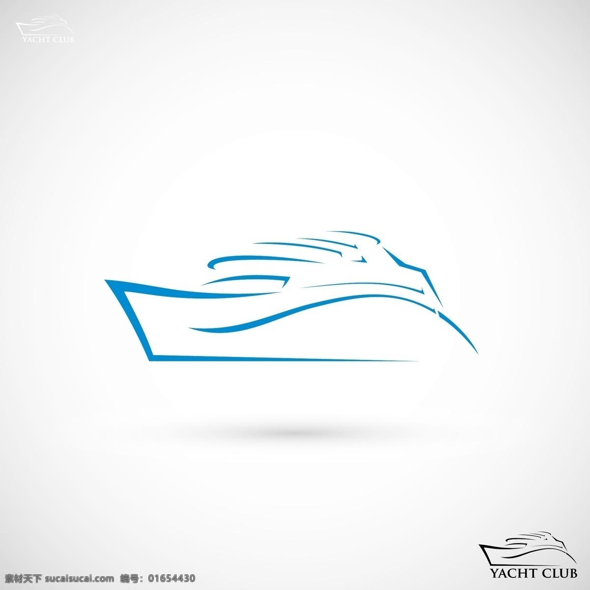 游艇 logo 创意 logo图形 标志设计 商标设计 企业logo 公司logo 行业标志 标志图标 矢量素材 白色