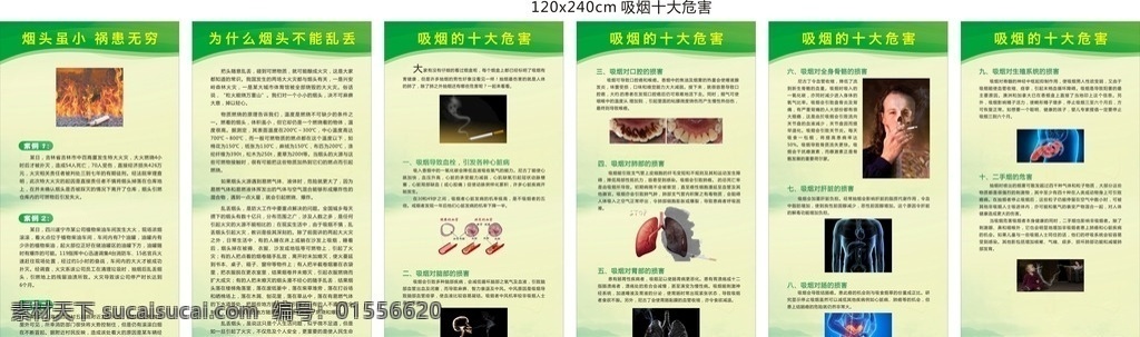 吸烟十大危害 吸烟 十大 危害 烟头 案例 室外广告设计