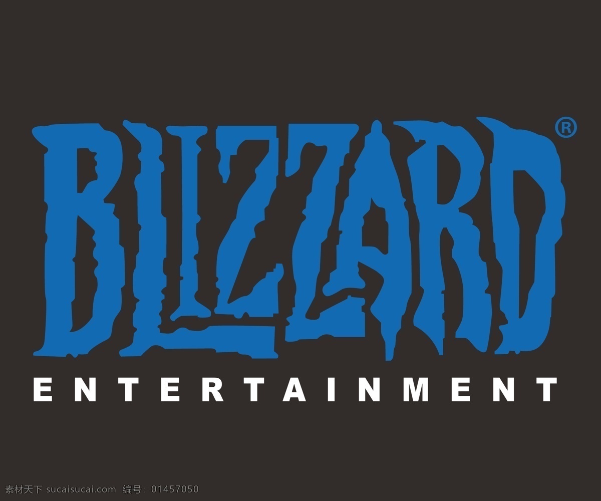 游戏公司 暴雪logo 标识标志图标 矢量