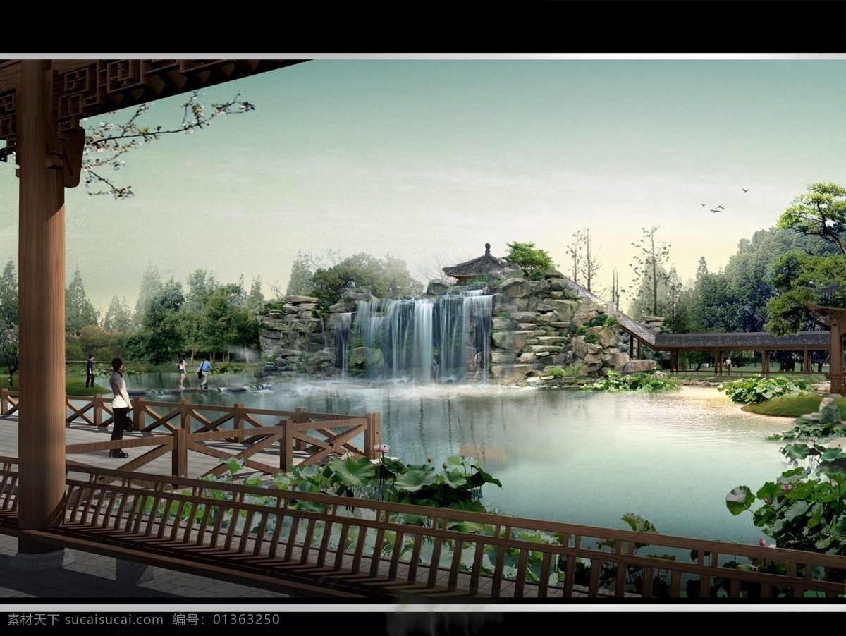 古典 建筑 系列 格式 图 层 编辑 psd模版 公园 园林效果图 园林 建筑装饰 设计素材 3d模型素材 其他3d模型