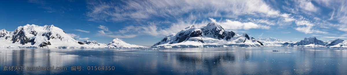 雪山 湖泊 美景 雪山湖泊 湖面倒影 美丽雪山风景 山峰美景 宽幅风景 冬天风景 景色 风景摄影 山水风景 风景图片