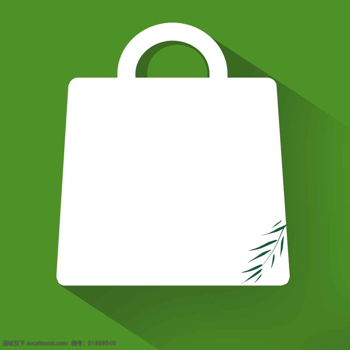 绿色 促销 背景 购物袋 长投影背景 绿色背景 长投影 psd分层 海报背景 分层 背景素材