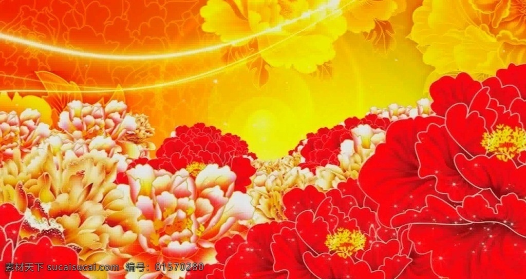 节日 喜庆 背景 led 动态 节日喜庆背景 led背景 动态背景 玫瑰花 多媒体 影视编辑 合成背景素材 mp4