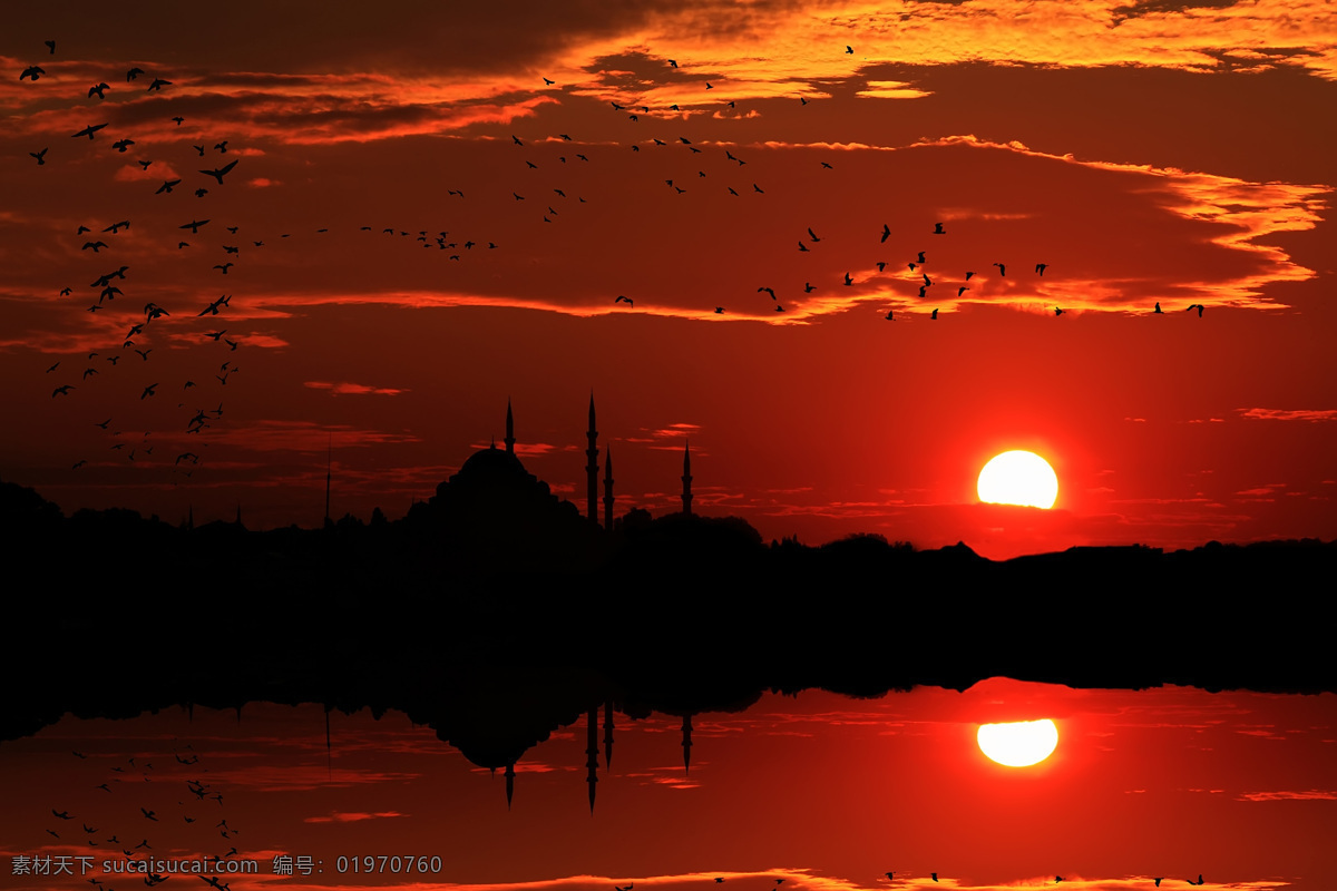 伊斯坦布尔 黄昏 美景 夕阳 黄昏美景 城市风景 土耳其风光 美丽风景 风景摄影 美丽景色 自然风光 自然风景 城市风光 环境家居