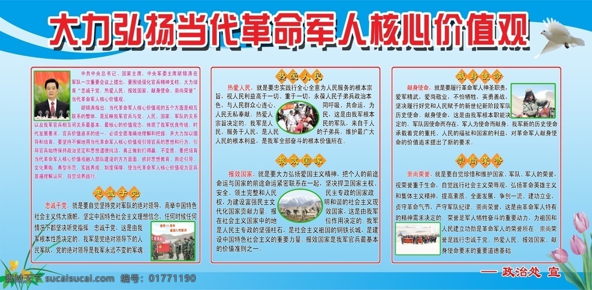 部队展板 广告 广告设计模板 后勤 会议 建设 精神 武警 军人 核心 价值观 展板 深入 学习 贯彻 展板模板 模板 大力 弘扬 当代 革命 源文件 部队党建展板