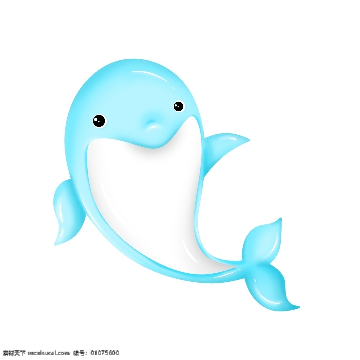浅蓝色 海洋 海豚 动物