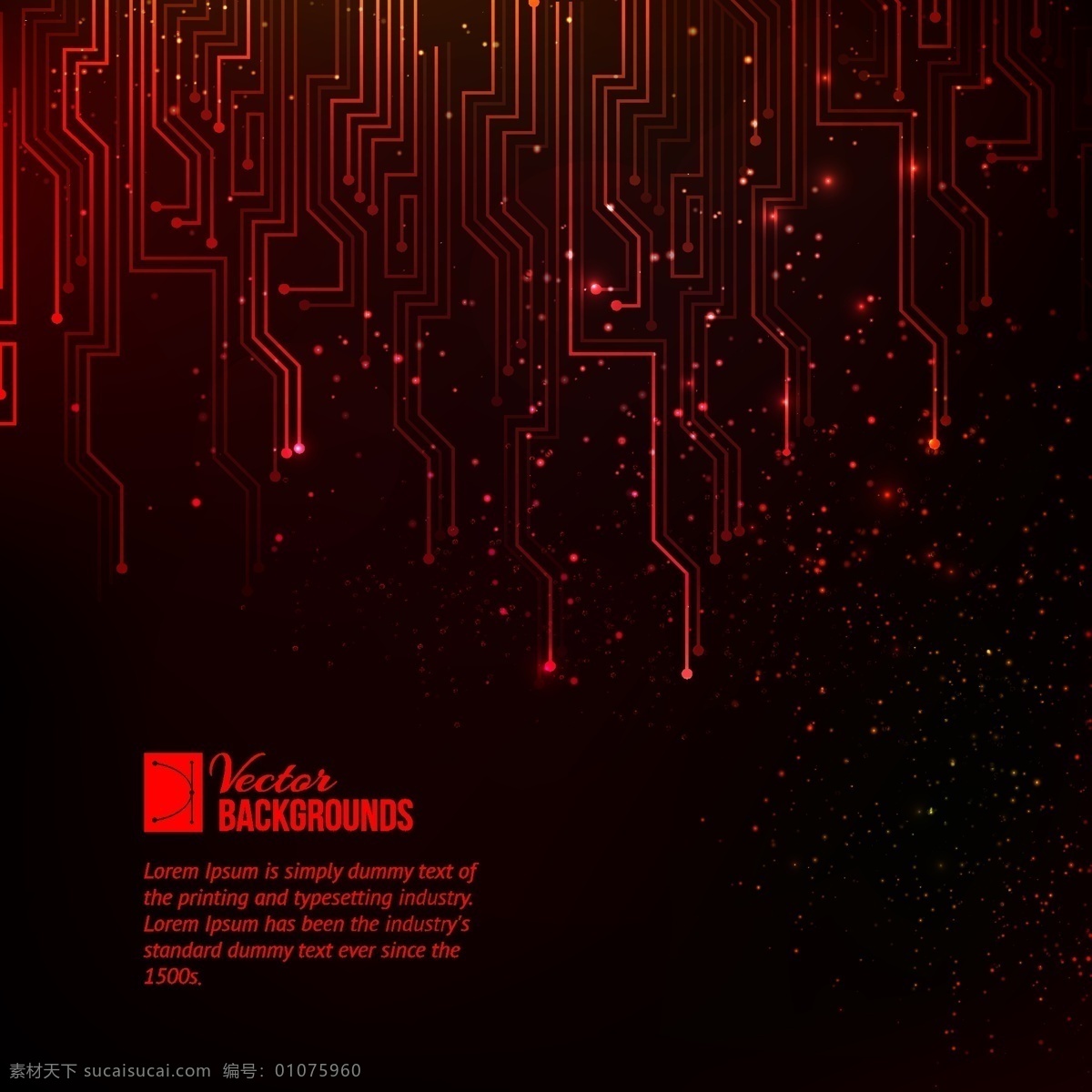 红色 大数 线条 电路板 科技 感 科技感 科幻 科幻片 技术 大数据 流血 现代 酷炫 炫酷 绘画素材 底纹边框 花边花纹