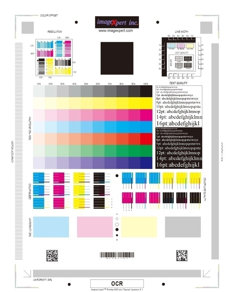 打印 样张 打印机 测试 其他模版 广告设计模板 源文件 pdf
