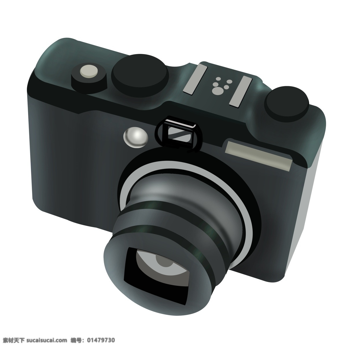 手绘 电子产品 照相机 黑色相机 照片 旅游季 摄影器材 合照 留念 旅行 镜头