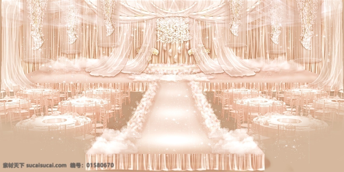 室内设计 豪华 粉色 婚礼 效果图 源文件 浪漫 线帘 吊顶 公主系列 婚礼效果图 粉色婚礼 文件