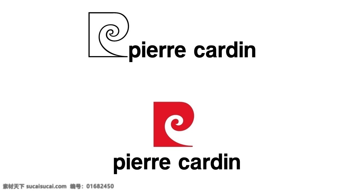皮尔卡丹 pierre cardin 矢量 标志