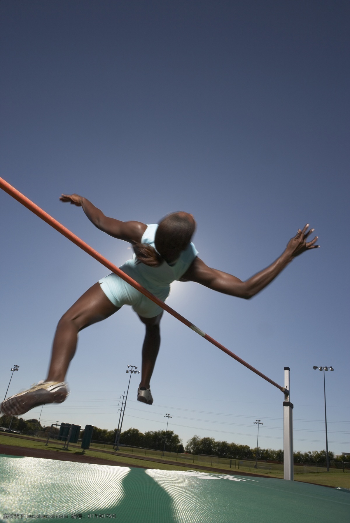 跳高 运动员 体育运动 体育项目 体育比赛 外国人 黑人 男性 背跃式 跨跃 跳高运动员 摄影图 高清图片 生活百科