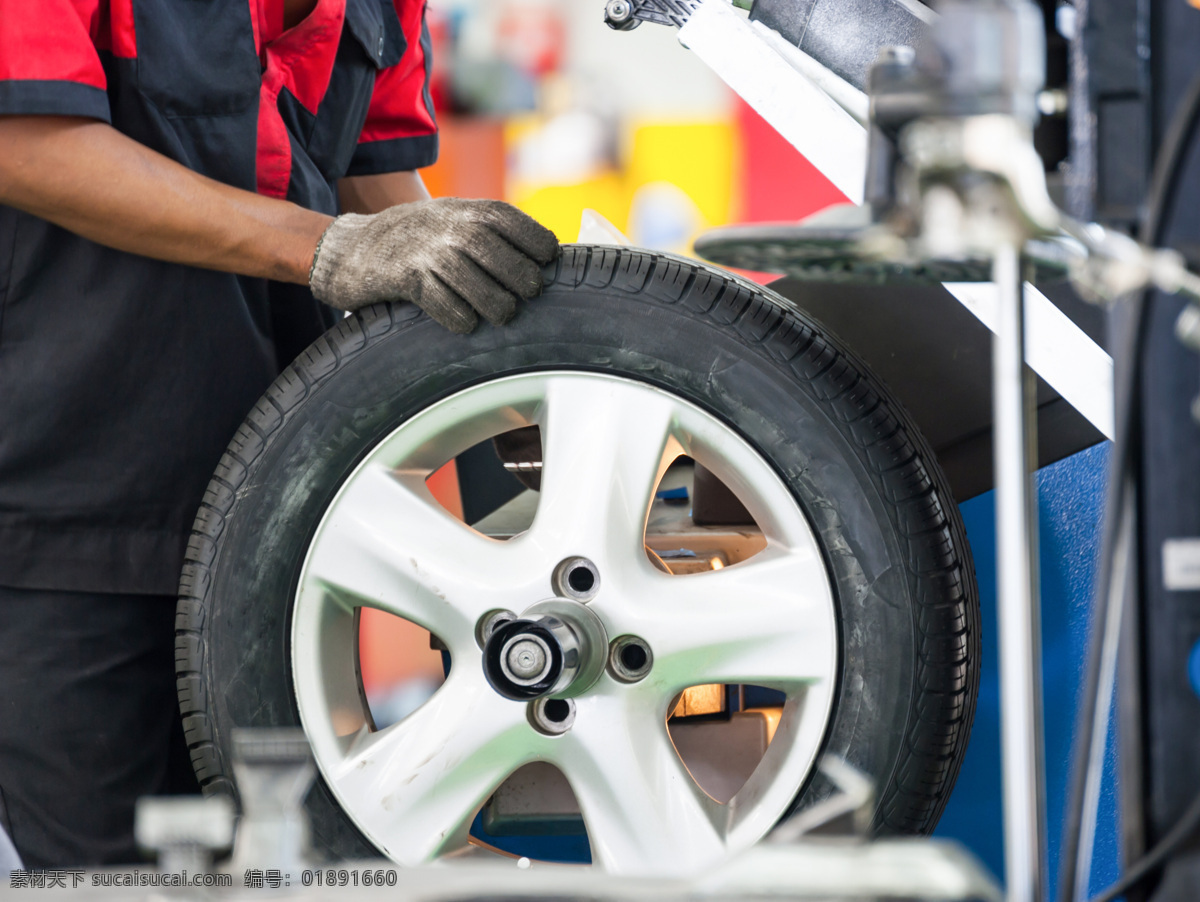 轮胎 修理 师 交通工具 修理师 职业人物 汽车配件 汽车修理厂 其他类别 现代科技