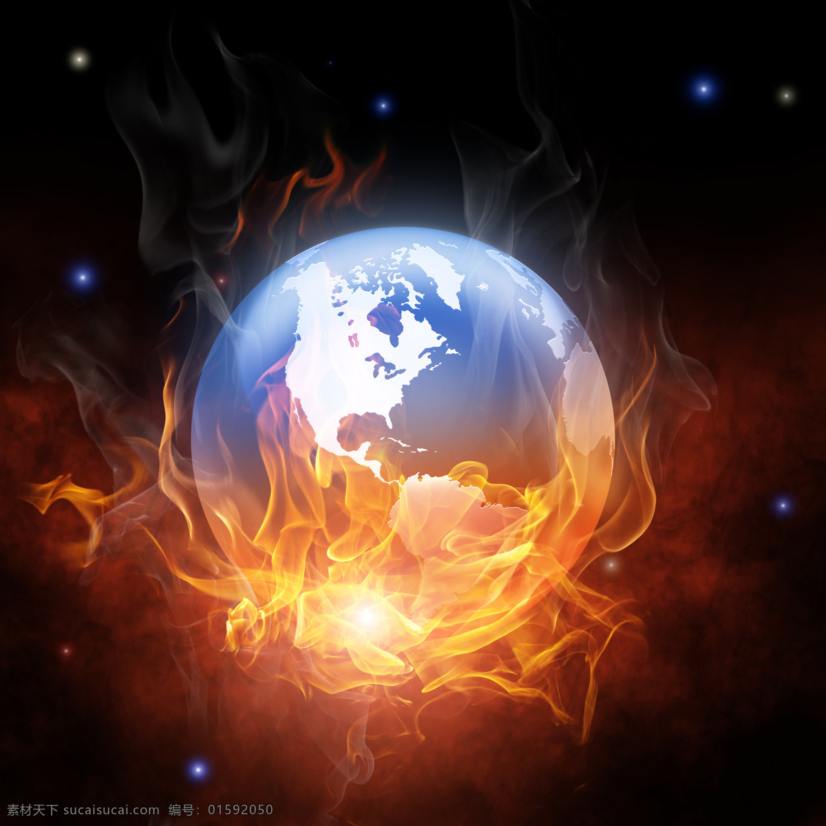 火焰与地球 火焰 地球 球 运动 火势 火苗 冰水烈火 生活百科 黑色