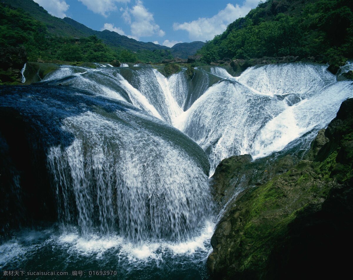 贵州 风光 旅游风光 贵州风光 风光旅游 风光图片 瀑布 自然景观 山水风景