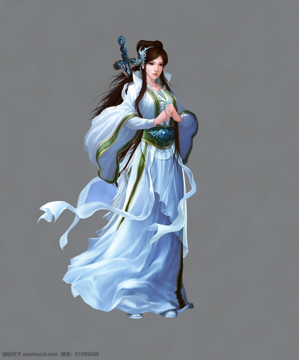 游戏人物素材 游戏人物 游戏 动漫人物 游戏原画 网游人物 美女 手绘美女 陆雪琪 诛仙 仙女 仙侠 人物 分层 源文件